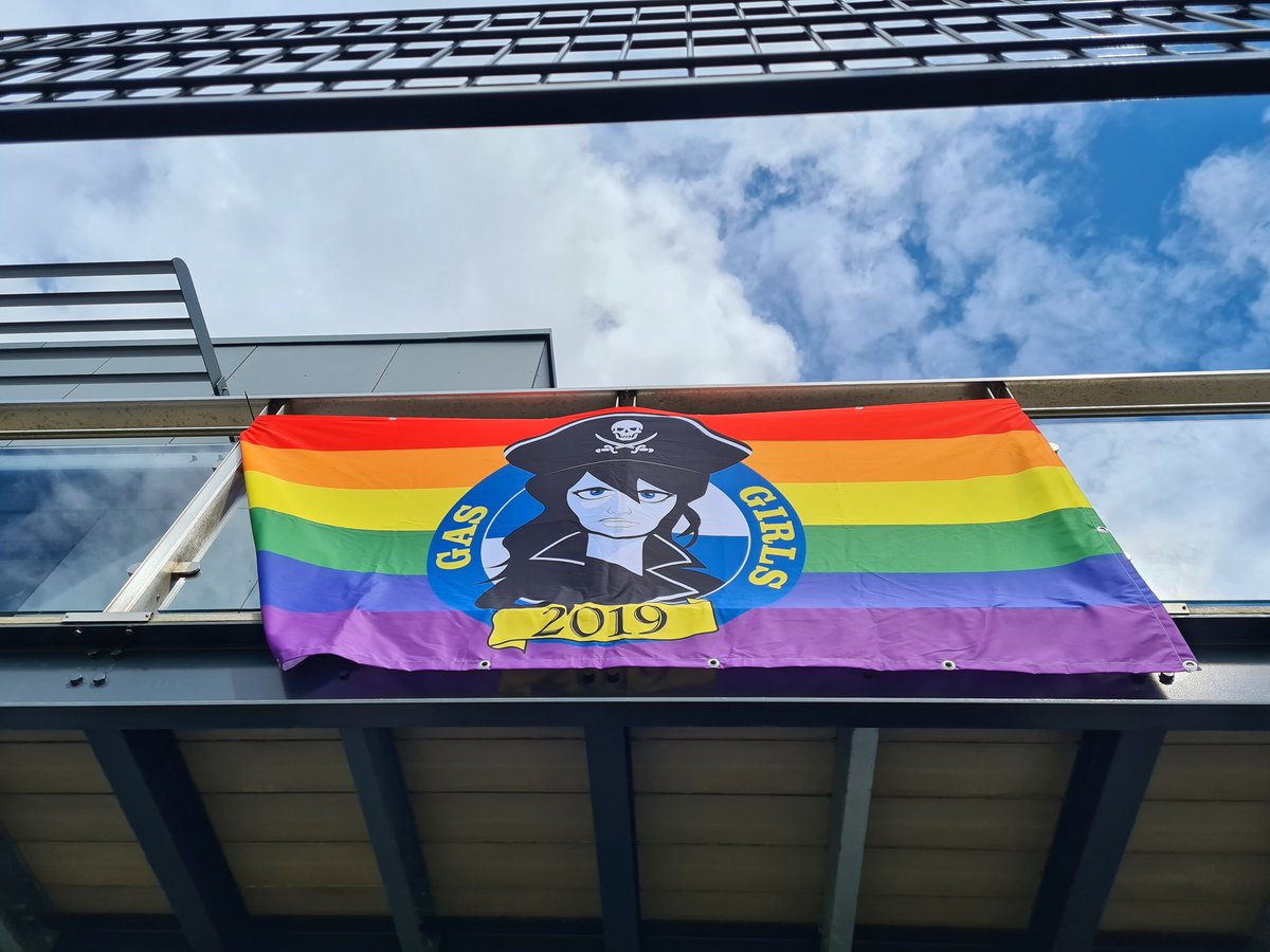 Official_BRWFC's tweet photo. 🏳️‍🌈 Making it's debut 💙

#4Quarters1Community #Inclusion #GasGirls #UTGG https://t.co/p4kKbBzKKF