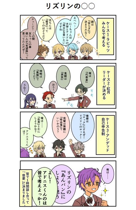 リズリンの○○
どうやって決めたんだろうねって話。 