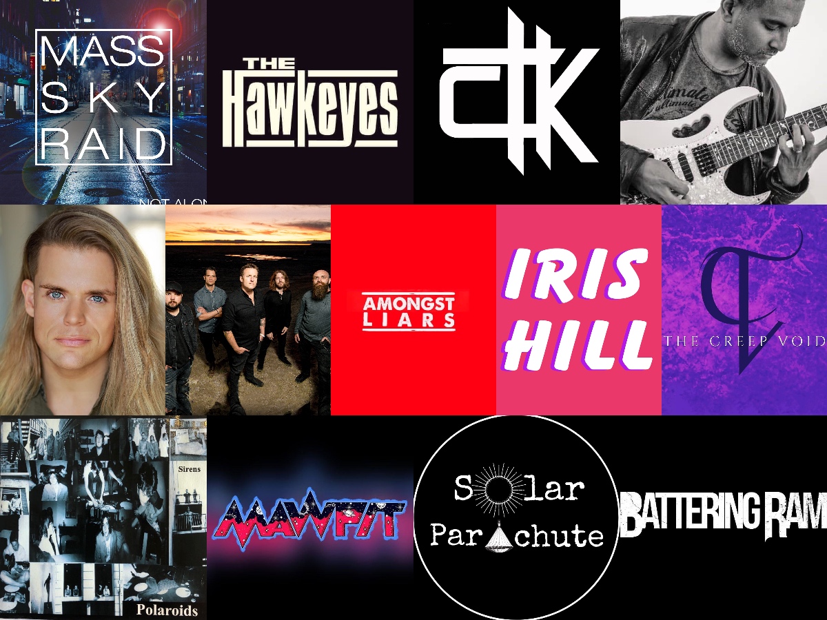 AnnesRockShow's tweet photo. Featured on @AnnesRockShow this Monday from 9pm UK time at https://t.co/gJjDQyqjMx:

Battering Ram
@CountingKillers
@massskyraid
@irishillband 
@TheCreepVoid 
@HMSSirens 
@TheHawkeyes 
@Ryanwebbtweets 
@GiovanniSpano5 
@Mawpitband 
@amongstliars 
@OceanHills_Band 
@allard_gaet https://t.co/QbXHapQt1a