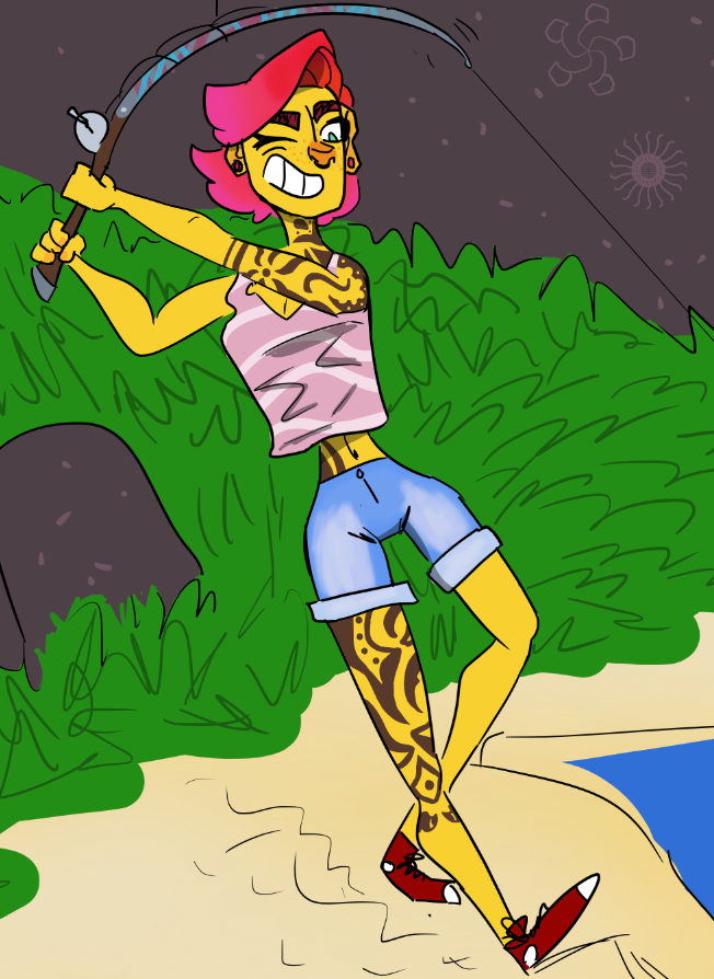 MrNomel's tweet photo. I made a new character which I'm actually quite happy with https://t.co/sL1Kw0mvgh