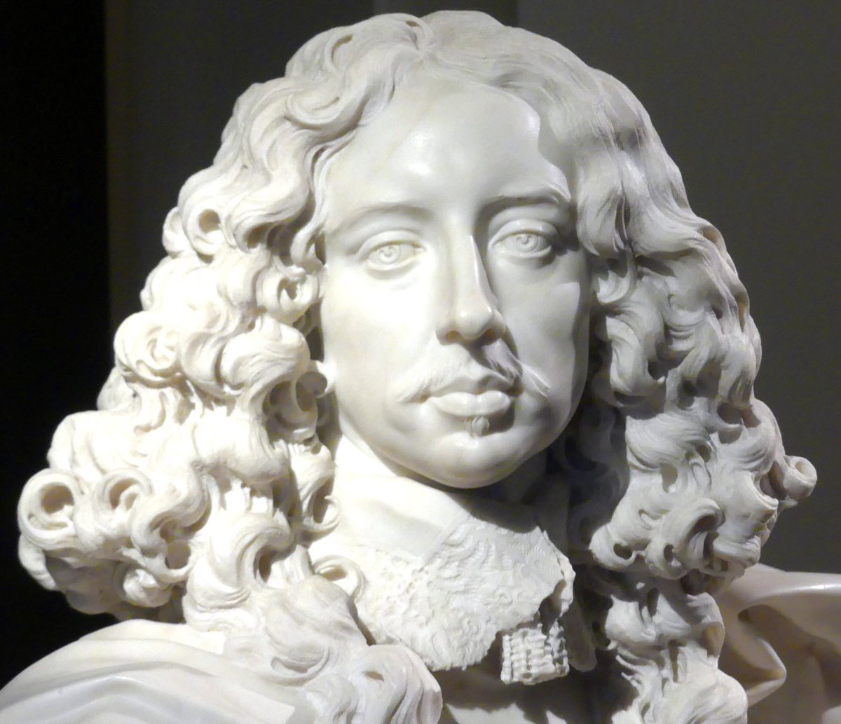 Born #OnThisDay in 1610: #FrancescoIdEste, Duke of Modena (1610-58) 

Portrait bust by Gian Lorenzo #Bernini (1598-1680), ca. 1650-2

#Este 
#GalleriaEstense