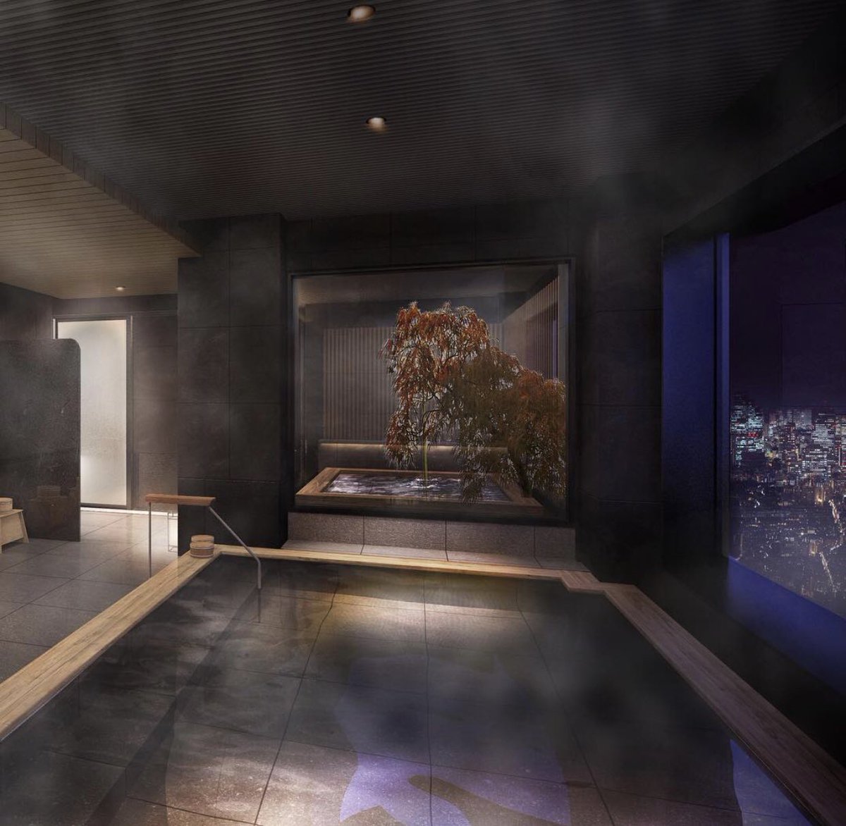 fuu_toon's tweet photo. 新宿で箱根を味わうことができる旅館
ONSEN RYOKAN YUEN SHINJUKU。

一歩踏み込めば箱根にワープ。
和モダンな館内もさることながら、一番の魅力は、最上階の露天風呂。
箱根の源泉から運んだ温泉でゆっくりと極上の癒し体験を一泊5,000円〜堪能することができる… https://t.co/BLOv16MctL