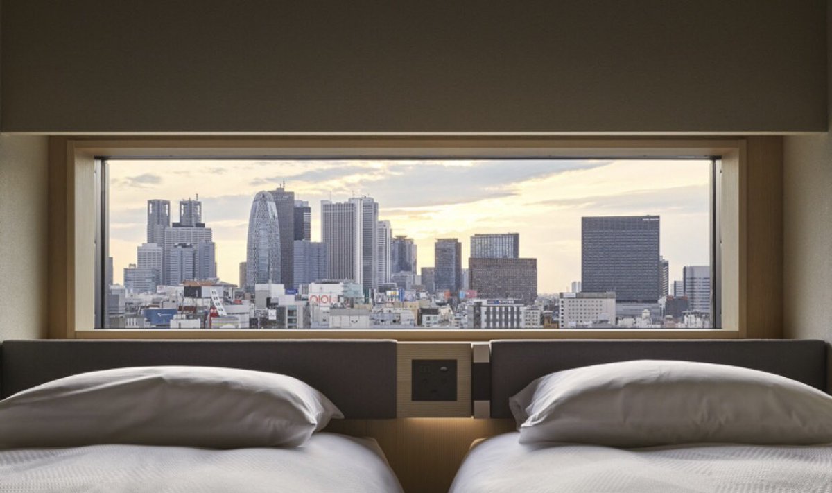 fuu_toon's tweet photo. 新宿で箱根を味わうことができる旅館
ONSEN RYOKAN YUEN SHINJUKU。

一歩踏み込めば箱根にワープ。
和モダンな館内もさることながら、一番の魅力は、最上階の露天風呂。
箱根の源泉から運んだ温泉でゆっくりと極上の癒し体験を一泊5,000円〜堪能することができる… https://t.co/BLOv16MctL