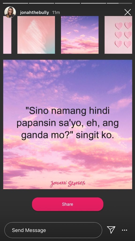 ctrlazrael's tweet photo. Hala, ano 'tong igs ni ate? Sa Jonapp ba 'to?!! New feature? Hahahahahaha #ucantassume im assuming https://t.co/I4XSRmcJ21