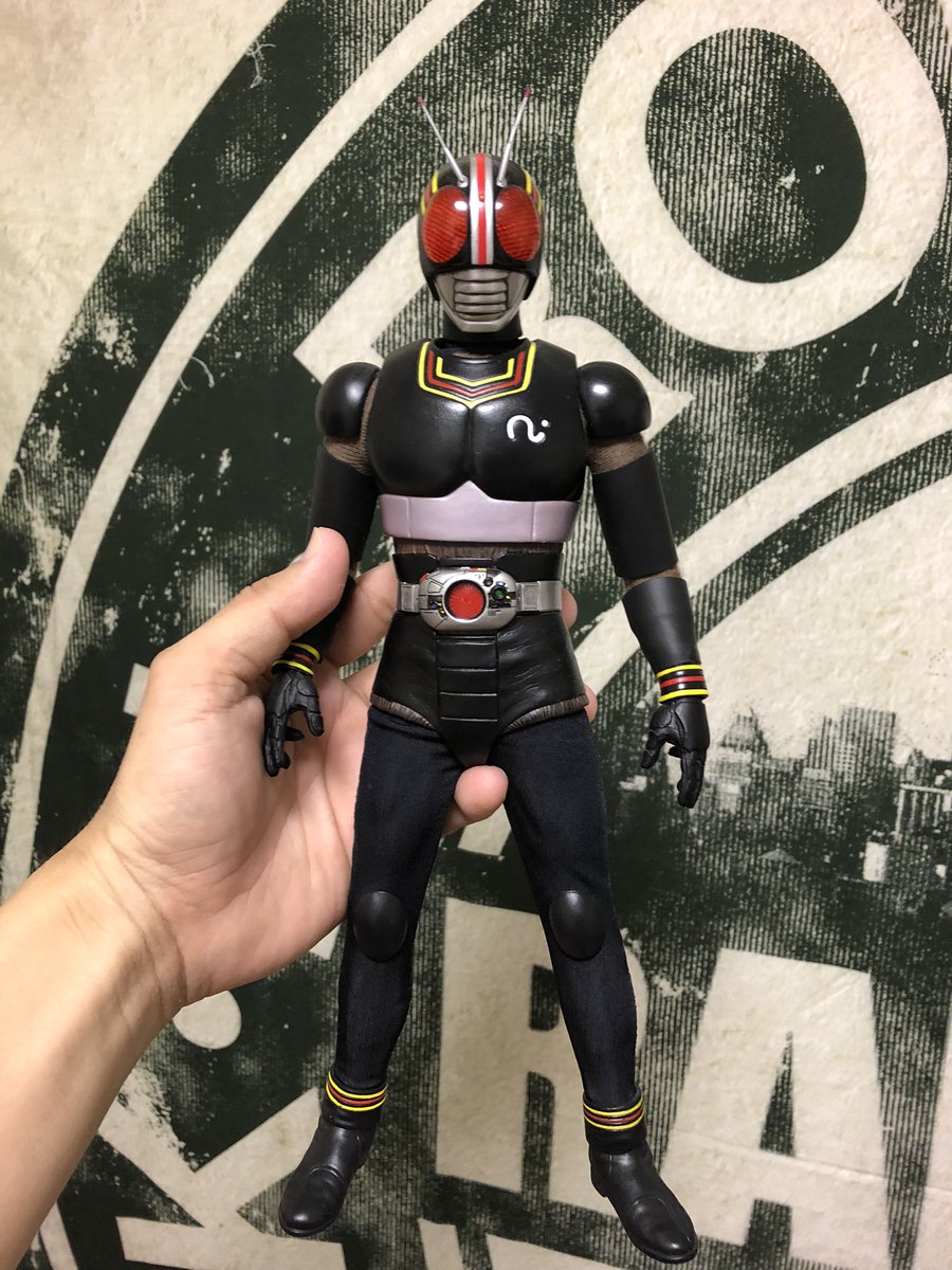 もちろん仮面ライダーブラックは外せません アップ用のレザーのような