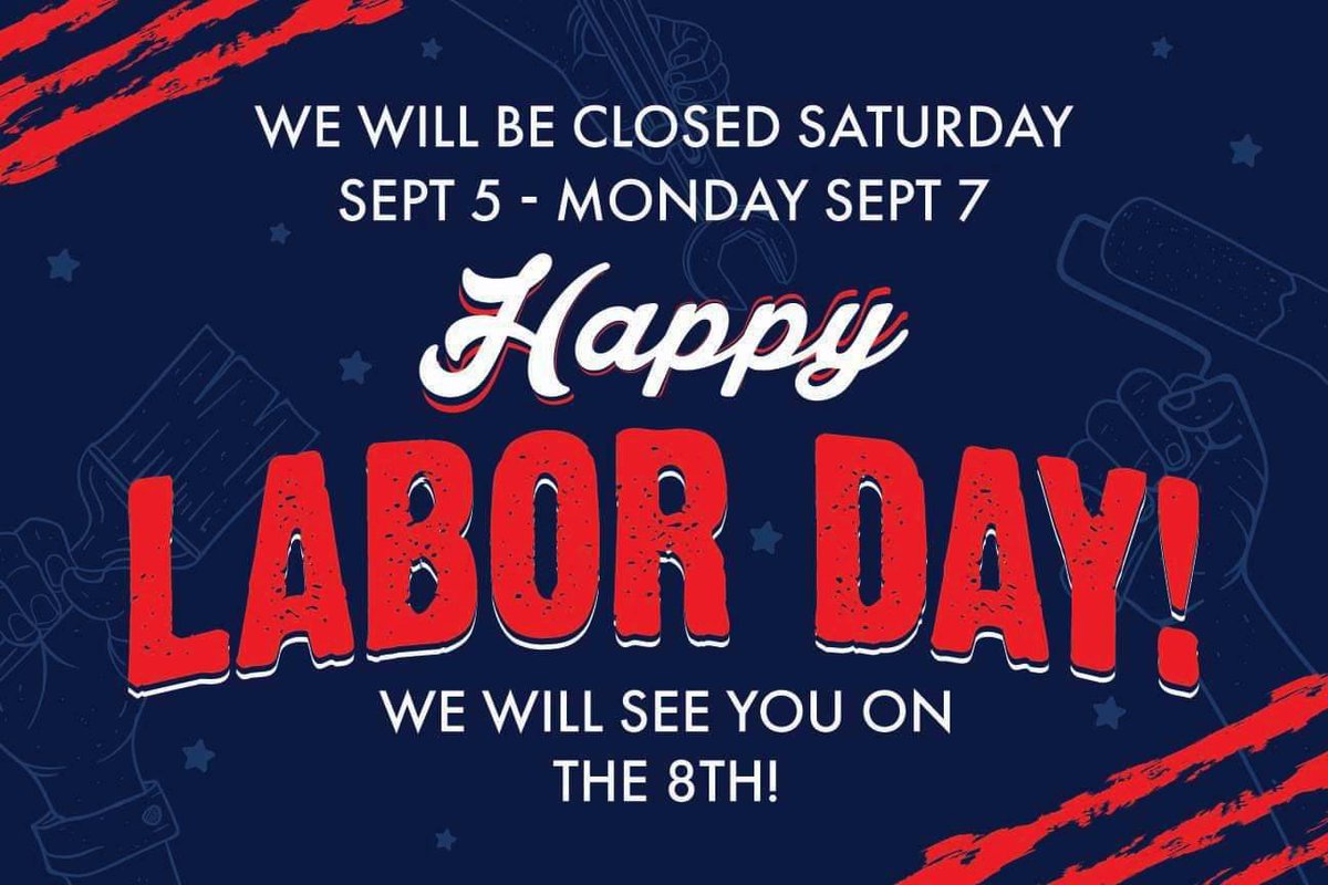 printcharming's tweet photo. Happy Labor Day! What are you doing this weekend? https://t.co/GAmpIq7SkL