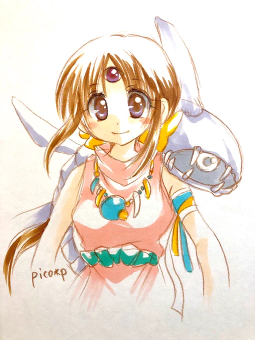 アニメソング総選挙観てなんとなく過去絵w 
