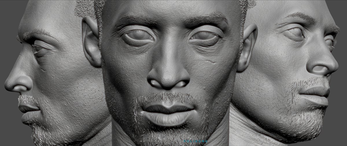 artofpoligone's tweet photo. Kobe Bryant ZBrush Sculpt

Hi-res here: https://t.co/pYa7xecKIp
Pre-order: https://t.co/dpBid1vsSj

#kobebryant #3d #zbrush #sculpt #anatomy #3dprint #statue #collectible #polypaint #digitalsculptor #blackmamba #basketball #artwork #3dart #cgart #character #characterartist https://t.co/Wy1Iz5r992