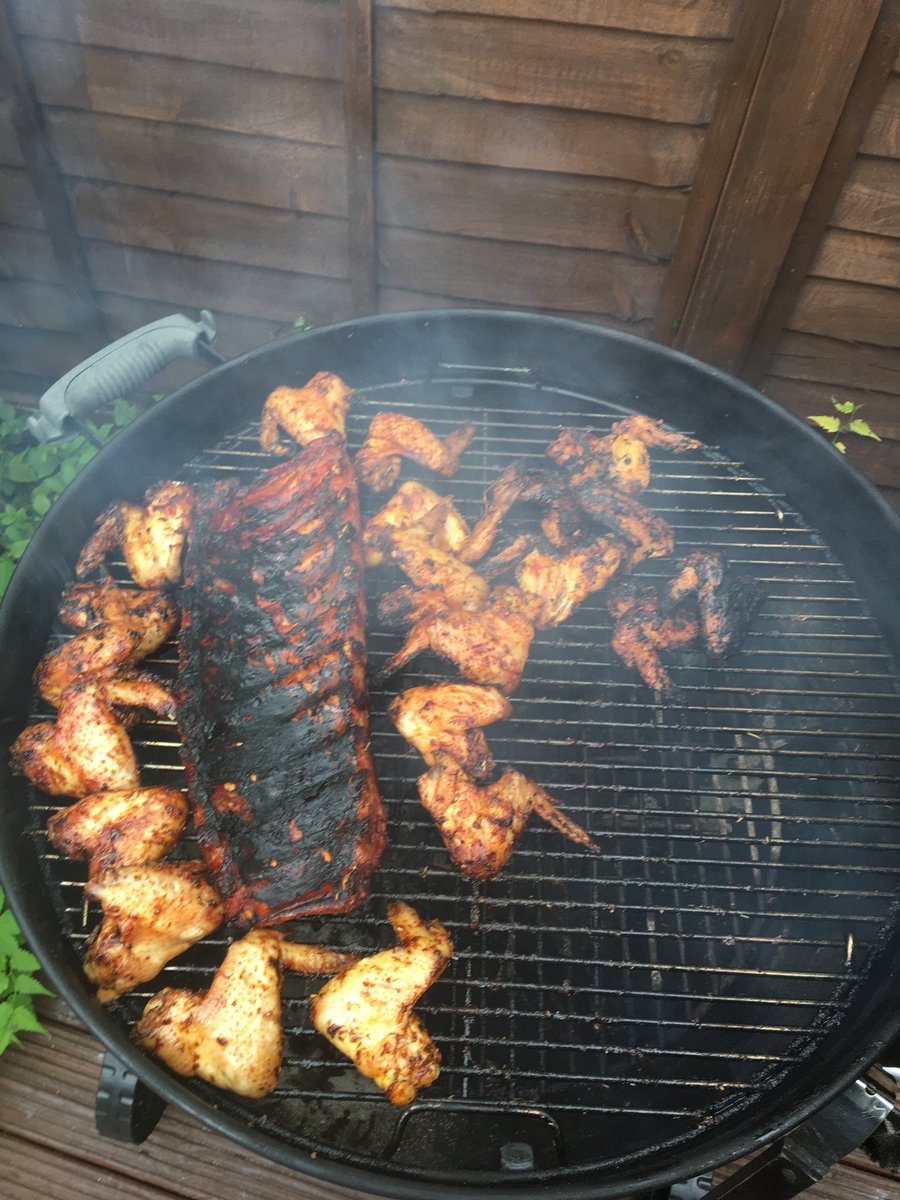 Ribs and wings! What’s not to like!