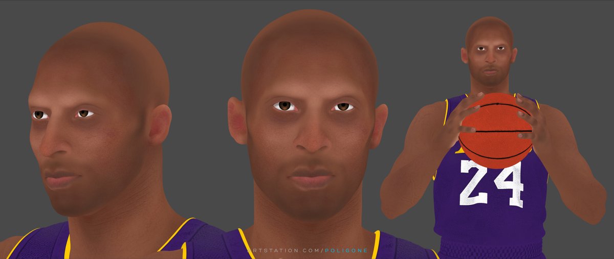 artofpoligone's tweet photo. Kobe Bryant ZBrush Polypaint

Hi-res here: https://t.co/pYa7xecKIp
Pre-order: https://t.co/dpBid1vsSj

#kobebryant #3d #zbrush #sculpt #anatomy #3dprint #statue #collectible #polypaint #digitalsculptor #blackmamba #basketball #artwork #3dart #cgart #character #characterartist https://t.co/lKrh8bMHDD
