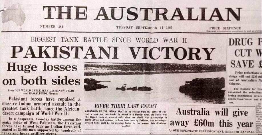 Asad_Umar's tweet photo. For those trying to rewrite history of what happened in the 1965 war #DefenceDay https://t.co/nx8ItPSBUH