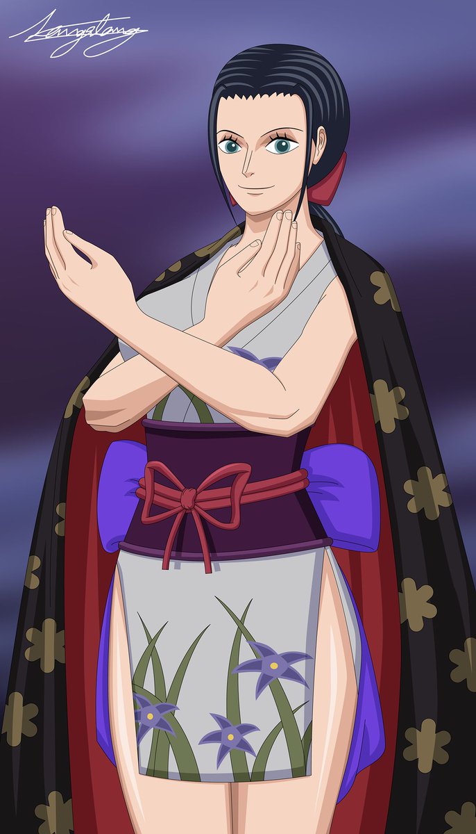Johnrap016 One Piece Nico Robin Wano Arc Nicorobin Onepiece Fanart Digitalart