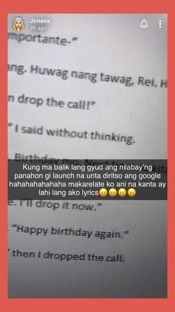 ctrlazrael's tweet photo. Ate J lowkey flexing Kabanata 10 of TFA. Superior. ✋🏻😌 https://t.co/y0S0BnZQnL