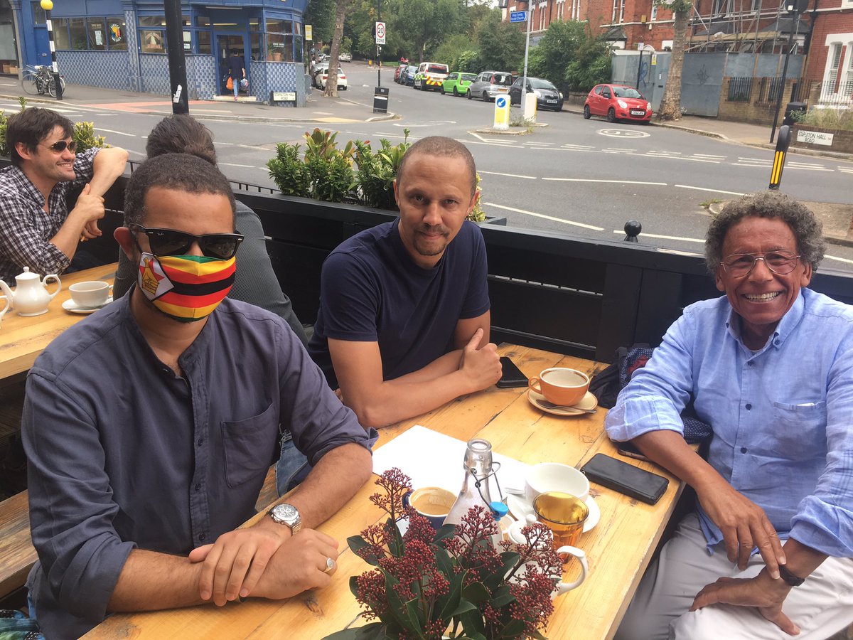 Just finished a meeting of the Zimbabwean caucus on Haringey Council! 🇿🇼