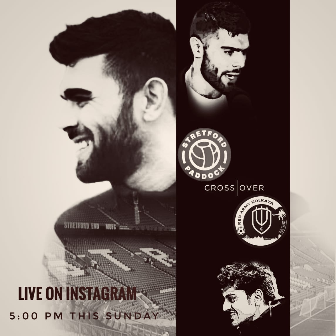 If it's about the Devils, who would know more than a certain Adam?

<a href="/United_MUSC_RAK/">MUSC - Red Army Kolkata</a> presents, LIVE from <a href="/StretfordPaddck/">Stretford Paddock</a>, ADAM McKOLA!!!!!

Join us on Instagram live at 5PM BST/ 9:30 PM IST.

<a href="/AdamMcKola/">Adam McKola</a> <a href="/United_MUSC_RAK/">MUSC - Red Army Kolkata</a> <a href="/arpan_ManUnited/">Arpan Ghosh</a>