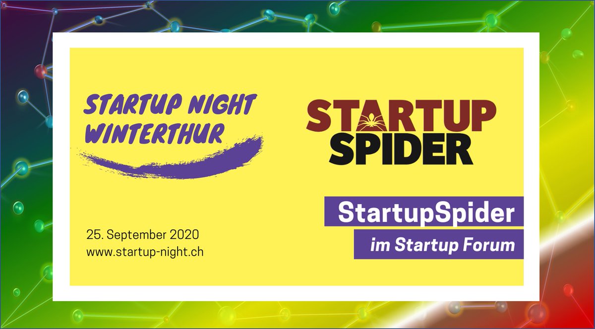 StartupSpider's tweet photo. One of the best Startup-Events, for me, in 2019 was definitively Startup Night Winterthur, organized by @ECWinterthur. 

For me this is a must-go event!
See you on the 25.September 2020 there! https://t.co/iH8Ha4cxOs

#startup #startups #investor #innovation https://t.co/ygG5pgQzVn
