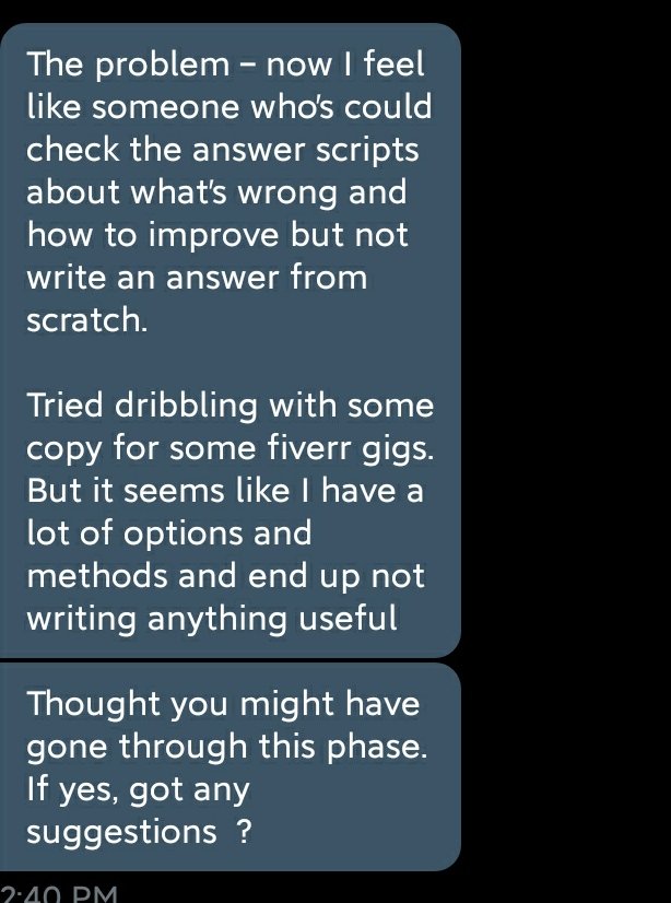 Got this Dm from an upcoming star who is taking action.Let's look at what we can do