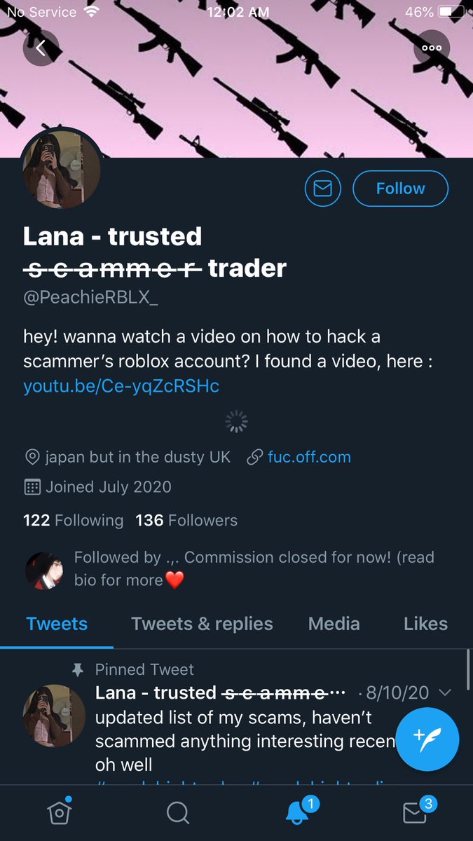 I’ll start! (Here’s a long thread of scammers I found)