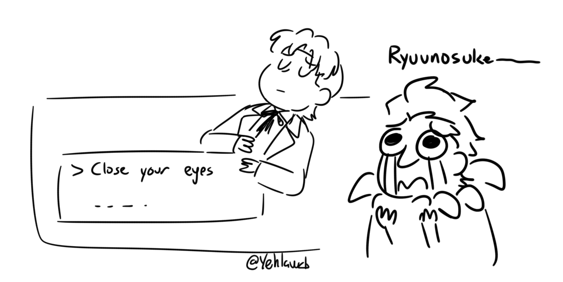 Same VA joke: #FGO Servants in Persona outfits....?
(There's more but for some reason they dont fit together well.)