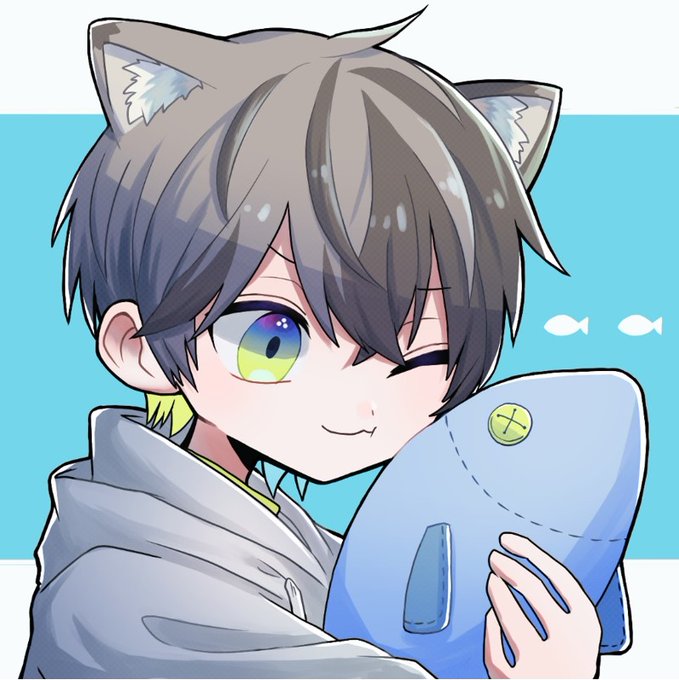 魚のぬいぐるみのtwitterイラスト検索結果