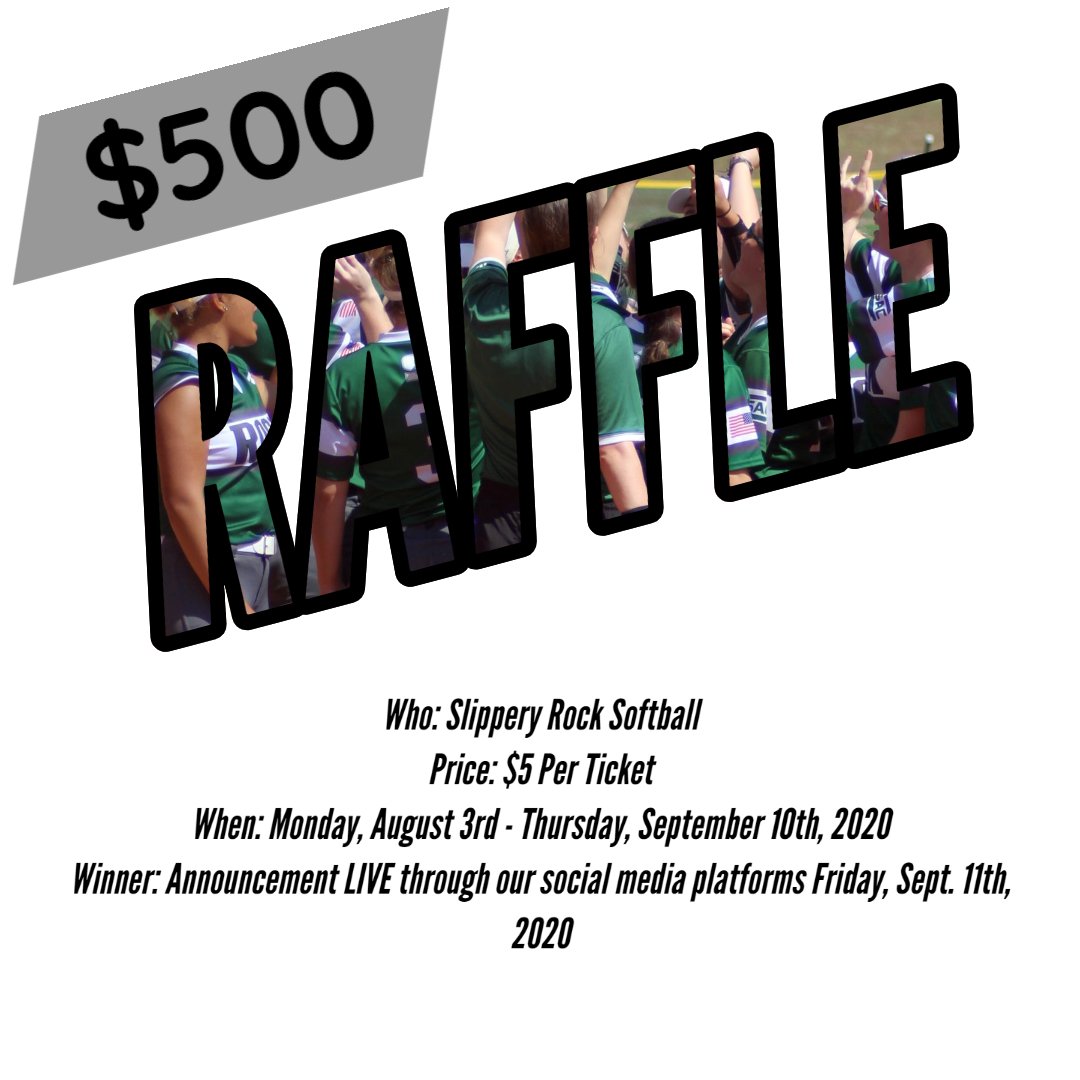 Only a few days left to grab your ticket for a chance to win $500 and support Rock Softball!🥎
💥(Tickets available using the link in our bio!)💥
