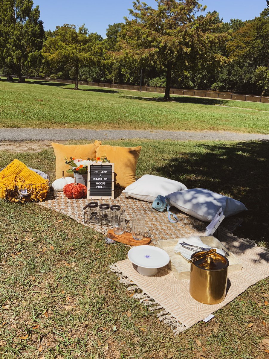 Decor a la Picnic by Tar River🎃✨
-Greenville, NC🍁

Select from 3 different packages:
 -Basic (set up, without snacks)✨
 -Munchie (set up, with snacks) ✨
 -Charcuterie (set up with snacks &amp; charcuterie board!) ✨

Book now through decoralabryce.com under “Book Online”!!