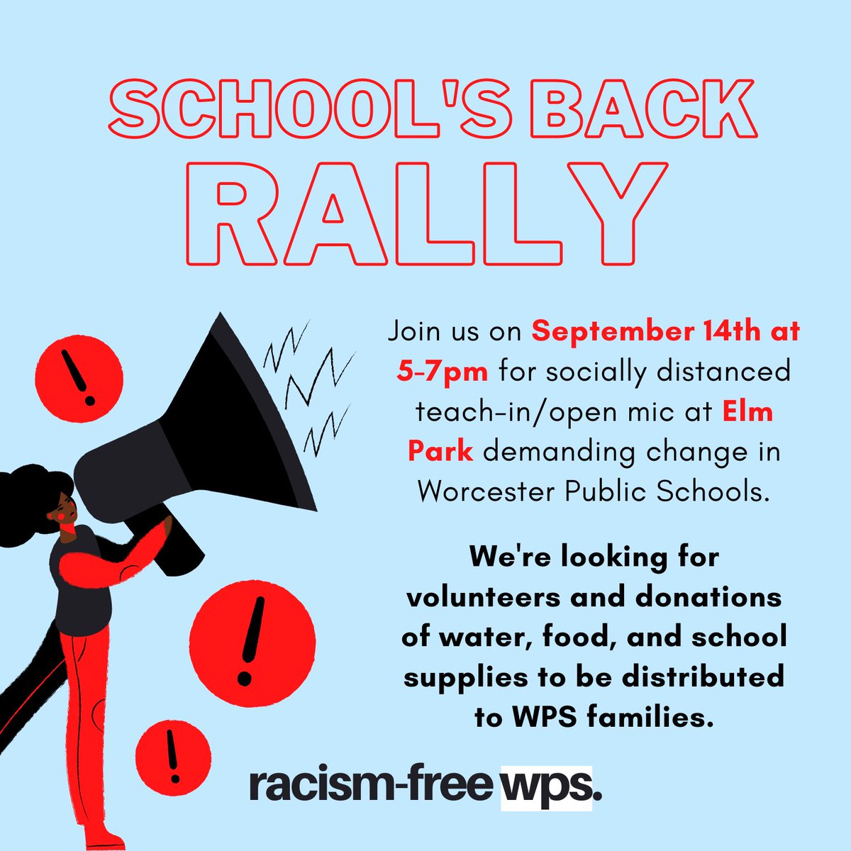 Racism-free WPS tweet media