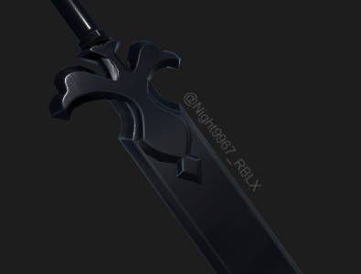 _Nytem_'s tweet photo. Once upon a time in SAE alpha I made 2 swords for vanity items (idk if we ever released them I wasn't paying attention)

Anyways it was time to remake them, higher quality, less tris. Here's the Blue Rose and Night Sky
@SwordArtEclipse #RobloxDev #Roblox https://t.co/3bisB3o7KH
