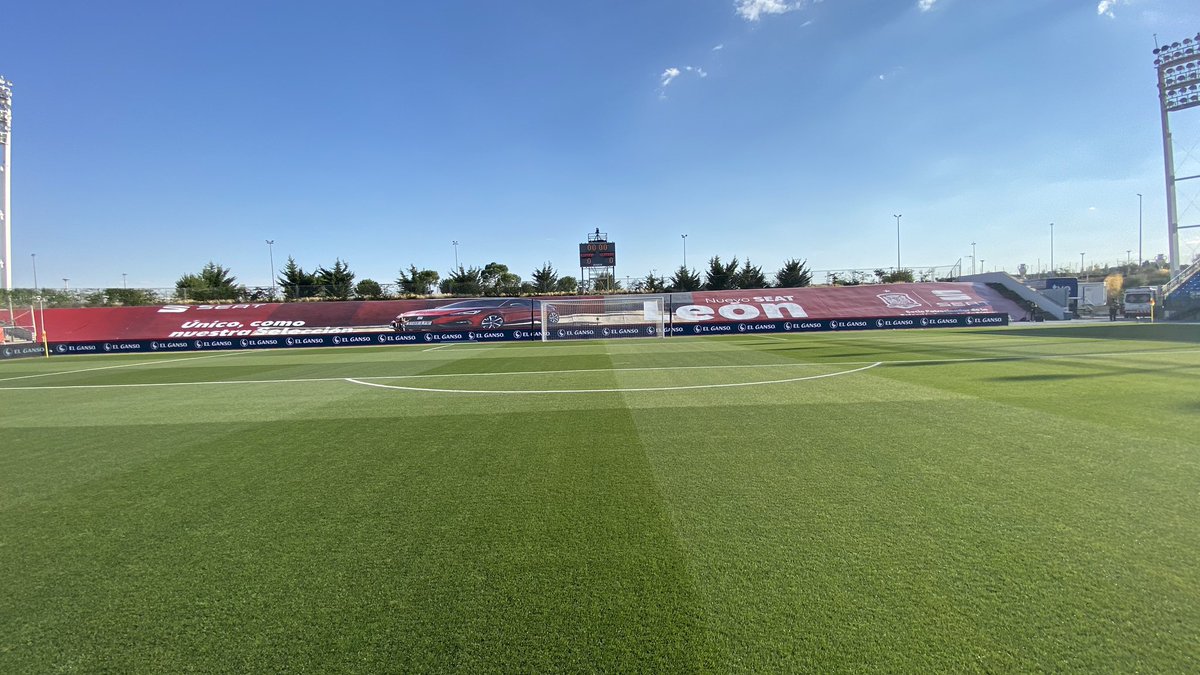 paul_pburgess's tweet photo. In Just under 2 hours we host Spain Ukraine in the Nations league, great to have competitive football back again #NationsLeague #EspanaUcrania @ CRM https://t.co/gyrrVQ83vA