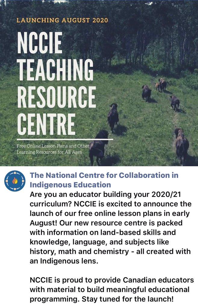 belindadaniels9's tweet image. Have you seen this website yet? nccie.ca I had been one of two curriculum writers for this national Canadian project. It’s packed with nehiyawak, Denesuline, Blackfoot, Métis, and more Etc, with lesson plans, units, about or in the various languages, landbased, etc