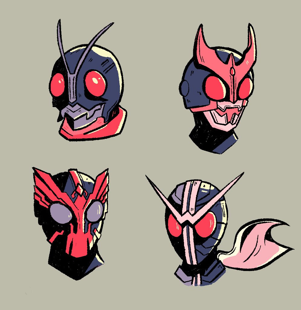 Chillactic_Bird's tweet photo. Doodled some Kamen Rider this morning 

#art #illustration #kamenrider #maskedrider https://t.co/hSyoRPpeza
