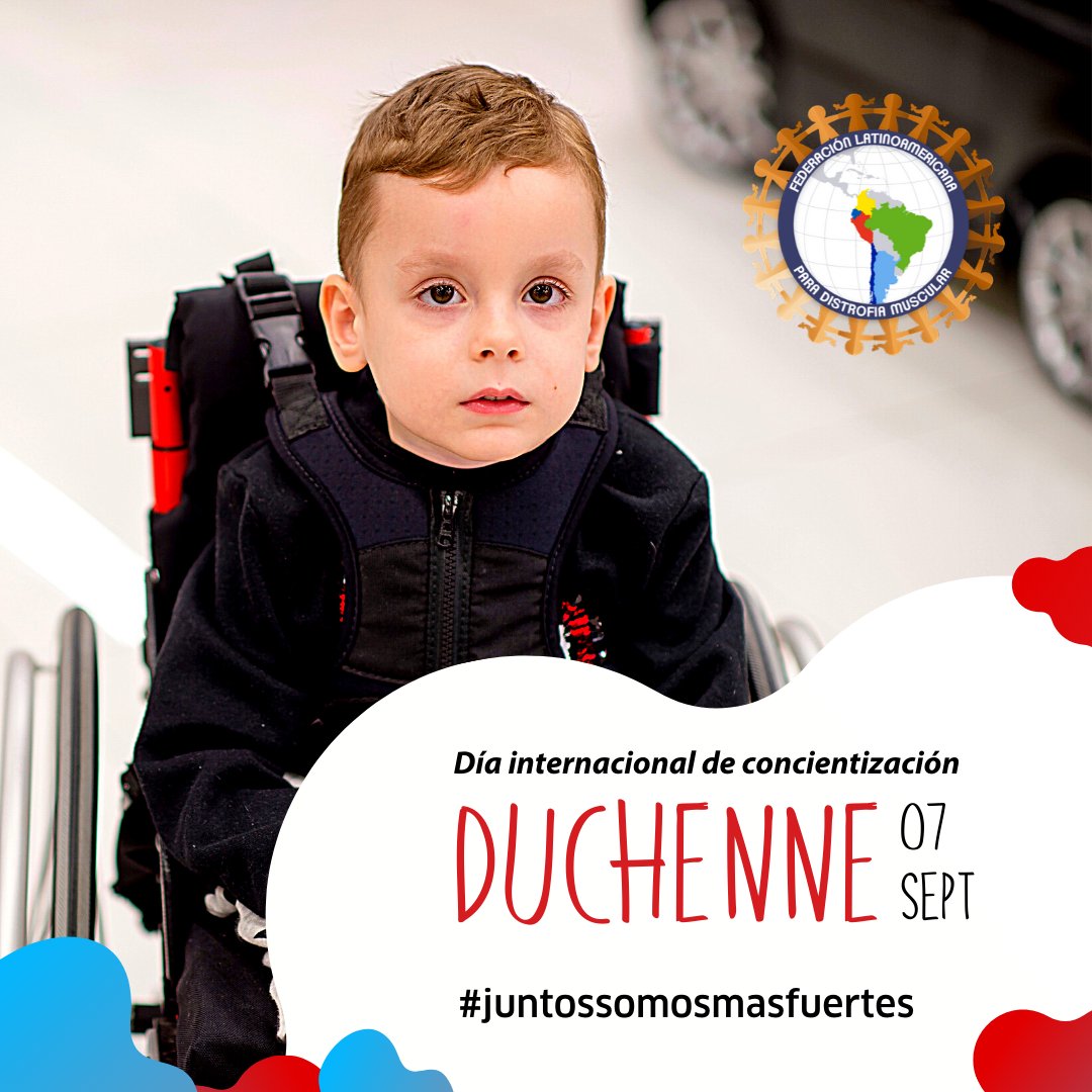 FedimlatO's tweet photo. #infodm
Este 7 de septiembre conmemoramos el día internacional de concientización de distrofia muscular de Duchenne, súmate tú también.

#juntossomosmasfuertes #distrofiamuscularduchenne #niños #hombres #concientizacion #7deseptiembre #duchenne #vida #Felicidad https://t.co/iZKEAvApzT