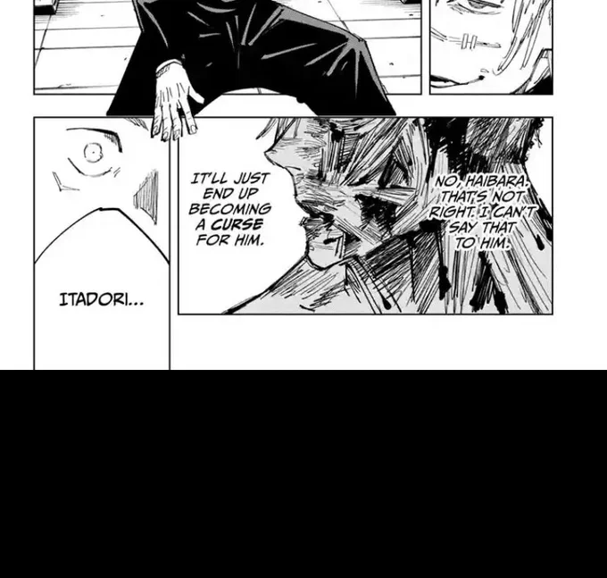 nanami not wanting his last words to yuji ending up being a curse on him so he gives encouragement instead yall im... 