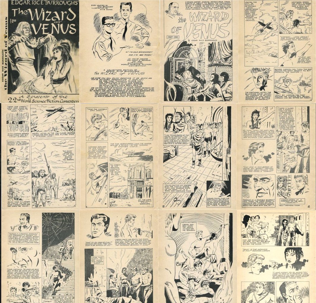 carson2venus's tweet photo. #ERBzine has archived the entire Broadhurst/Royer graphic adaptation of #ERB's THE WIZARD OF VENUS, beginning here: https://t.co/I4MGX6PU3U #CarsonOfVenus #ERBU #ERBUniverse https://t.co/a2sOPZw4QK