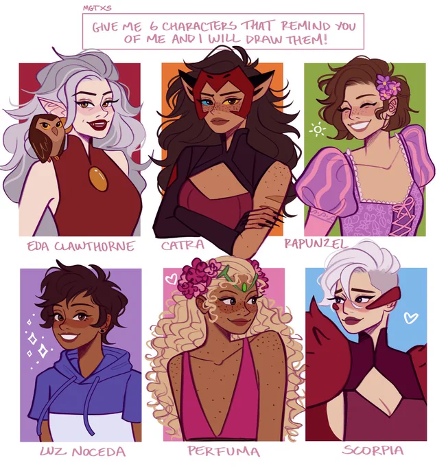 finally finished these!!💗 #SixFanartsChallenge✨ 