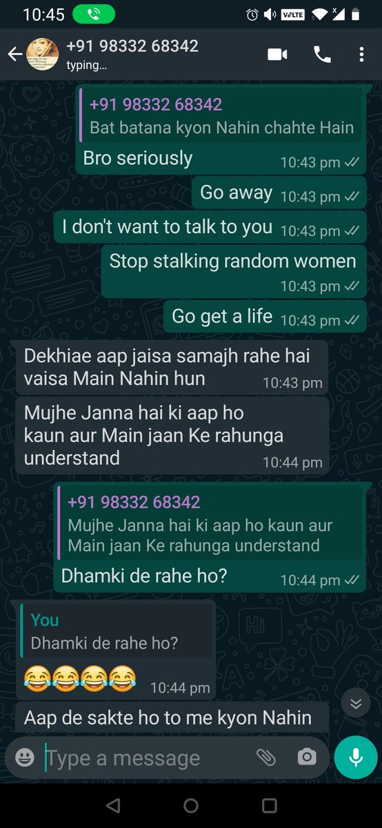 PalomaSharma's tweet photo. Hi @MumbaiPolice. Getting multiple calls from this unknown number: +918928947087 

Additionally messages from another unknown number. 

Please could you help? https://t.co/FeydOYoAbl