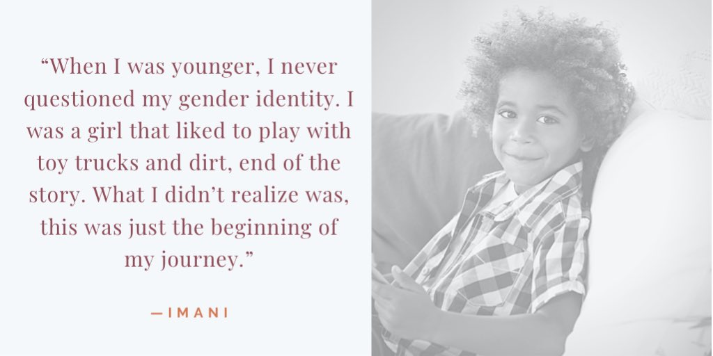 FromGender's tweet photo. “What It Means To Be Trans — My Story”

I made the decision to love myself first. The transition came second.

by Imani, in GftT on @Medium 

Read more: https://t.co/V3wqoBfnEa https://t.co/XZknqhuvGk