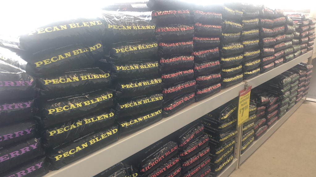 ClintonSaveALot's tweet photo. Just received 3 Pallets of Lumberjack Grilling Pellets. 20# Bags are ONLY $7.99. https://t.co/FtkrpThsjG
