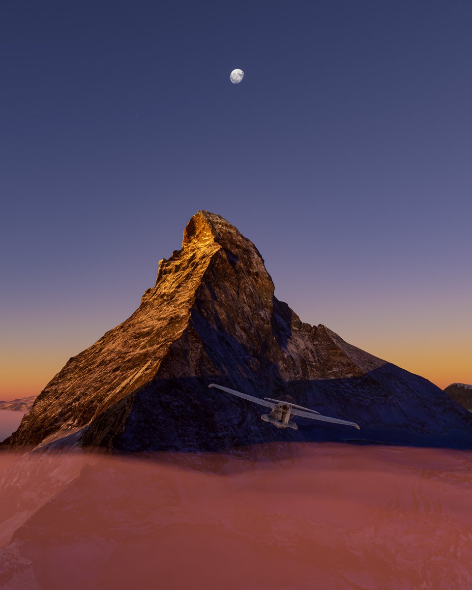 Tobsen_85's tweet photo. Matterhorn

#FlightSimulator #FlightSimulator2020 @Asobo

#VirtualPhotogpraphy #VGPUnite #TheCapturedCollective https://t.co/xGCeiH62S5
