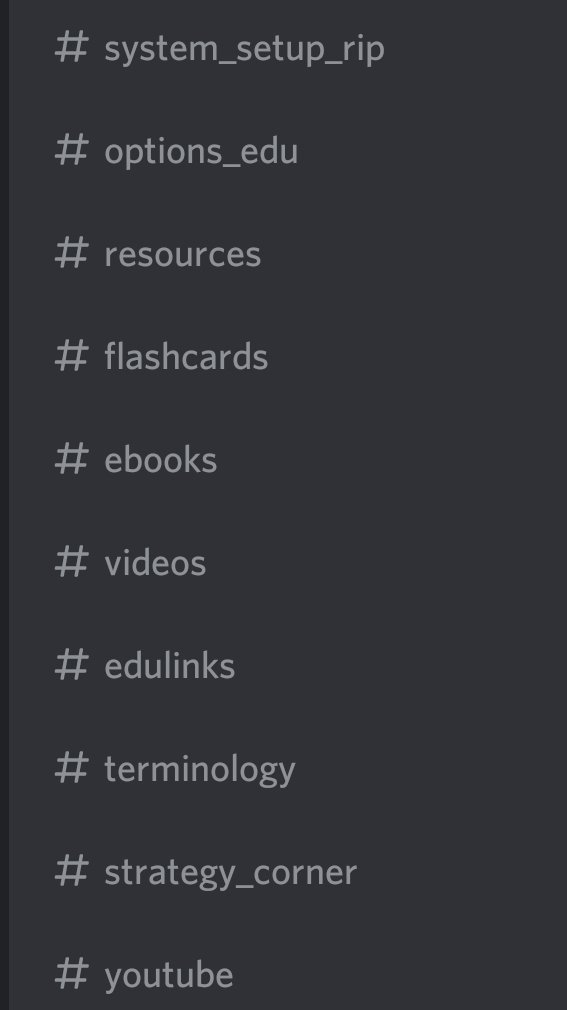 ripster47's tweet photo. #weekendstudy
Discord Link is updated
https://t.co/Po2itBkvX5
You can chat with other traders or u can stick in my education channels
#ebooks #flashcards #resources #strategycorner #ebooks #study_plan https://t.co/FVMQ2b18Hz