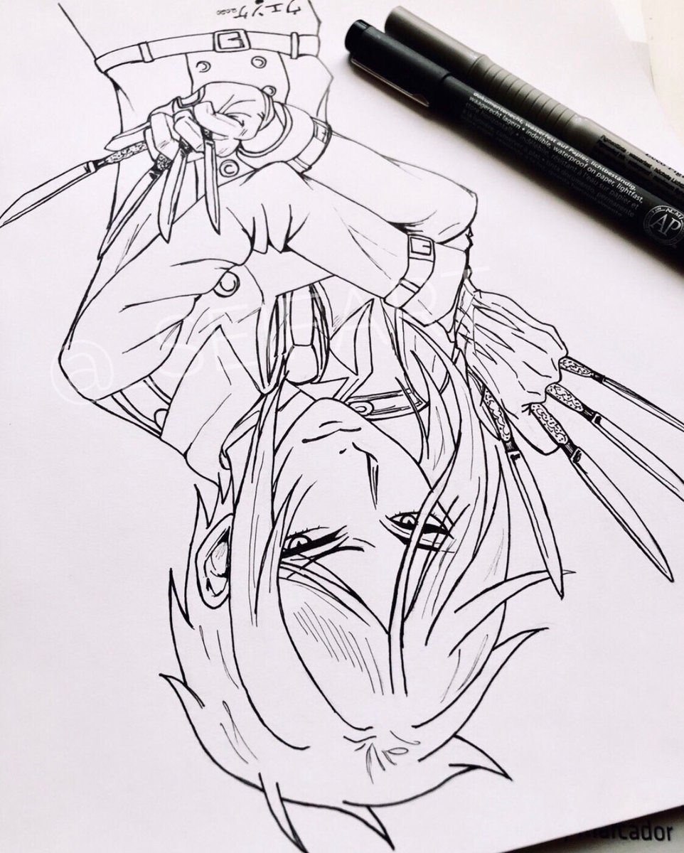 AishiteruRuki's tweet photo. 𝔖𝔢𝔟𝔞𝔰𝔱𝔦𝔞𝔫 𝔐𝔦𝔠𝔥𝔞𝔢𝔩𝔦𝔰 🖤✍🏻 (OC: @toboso_official 🦋) #blackbutler #kuroshitsuji #sebastianmichaelis #demonbutler #seifart #art #artwork #sketch #manga #anime #yanatoboso #workinprogress https://t.co/4FyR7BmbkZ