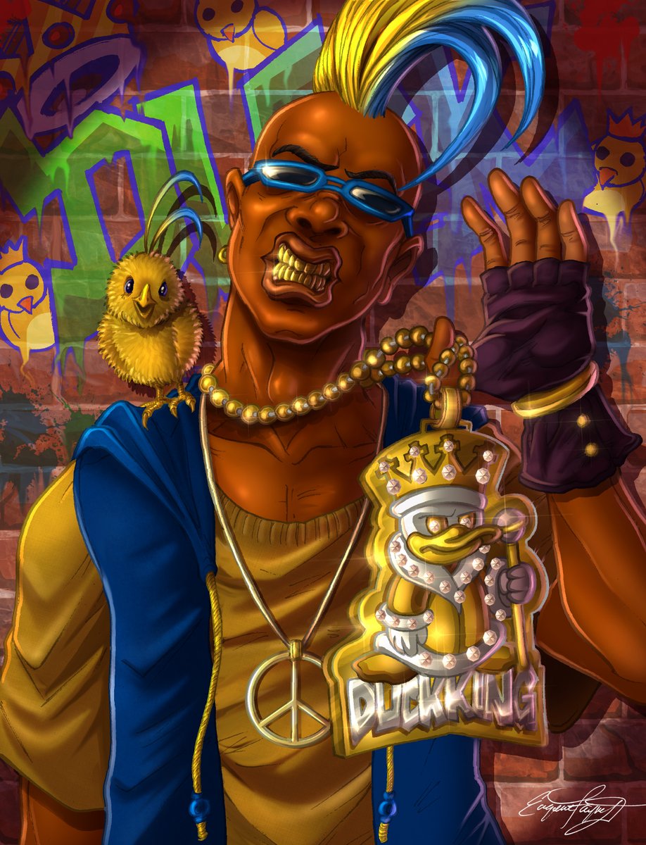 genefayneart's tweet image. SNK's Duck King from the Fatal Fury and the King of Fighters series
#SNK #fatalfury #realbout #kingoffighters #Duck #duckking #breakdance #hiphop #fighter #Grill #Chain #ice #drip #fightinggames #videogames #art #fanart