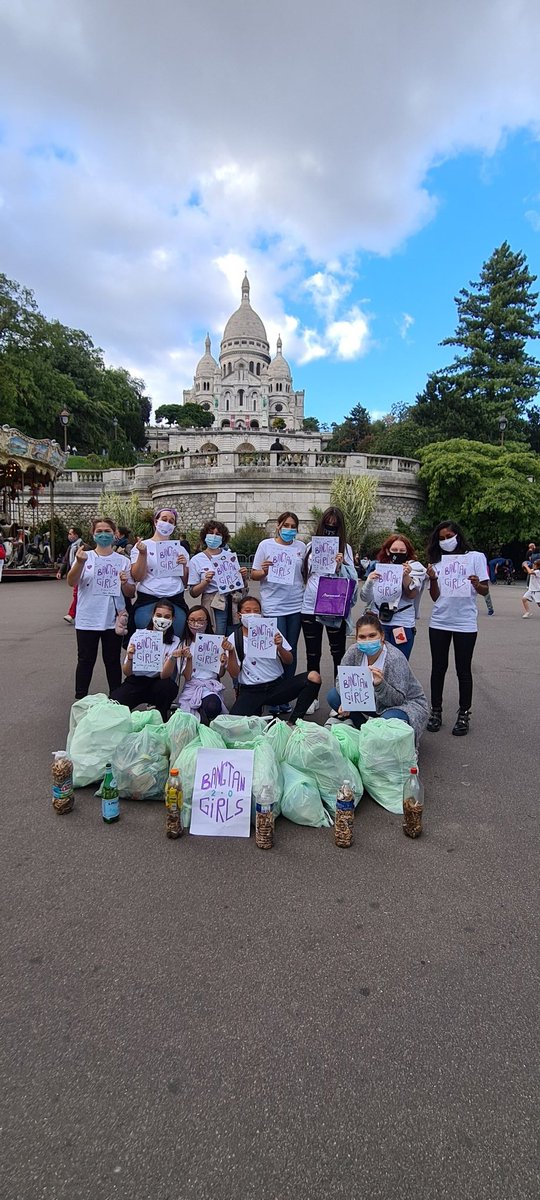 Kamiiiiyou's tweet photo. Aujourd'hui notre team
Bangtan Girls 2.0 a participé au
Clean Up for JK pt.2 !
Nous avons passées une magnifique journée entre ARMY et avons ramassées énormément de déchets...
488L en 2h c'est vraiment beaucoup...
@BTS_twt
#CleanUpForJK
#CleanUpForJKParis
#JungkookDay https://t.co/ZrY0bORbPb