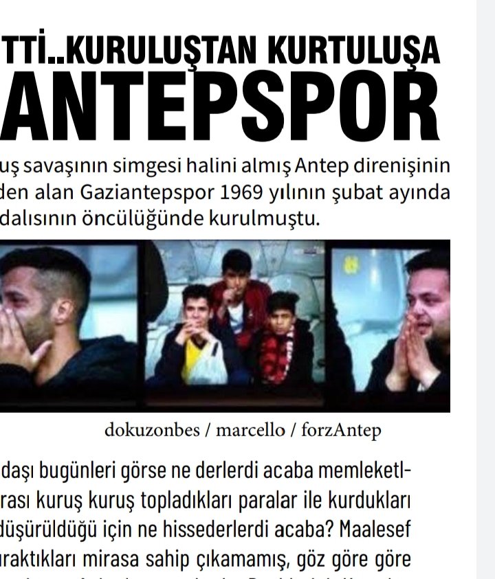 sokaktayiz's tweet photo. Fanzinizimin son sayısında katkıları bulunan Gaziantepspor'lu dostumuz Mustafa Aytekin (marcello) geçirdiği trafik kazası sonucunda maalesef aramızdan ayrılmıştır.
Kendisine Allah'tan rahmet, kederli ailesine ve Gaziantepspor tribünlerine baş sağlığı dileriz.
Mekânı cennet olsun. https://t.co/8EXIt0YWWZ