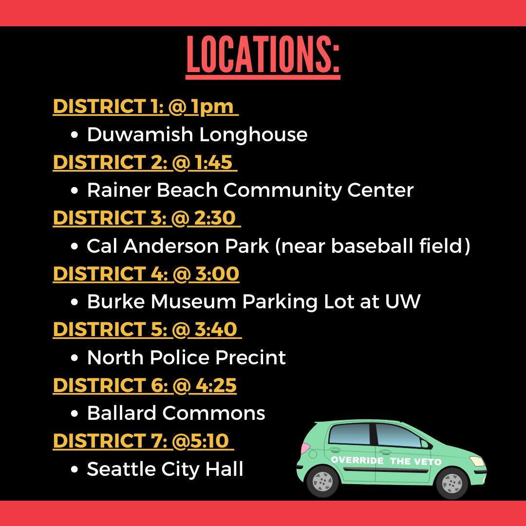 DecrimSeattle's tweet photo. Updated: Join us and @KCEquityNow on Labor Day for a caravan where we remind city council to override the veto and invest in community. We haven’t forgotten your promises @Lisa_Herbold, @CMAndrewJLewis, @CMDanStrauss, @CMTMosqueda, @CMLGonzalez, @cmkshama, and @CMTammyMorales!! https://t.co/c3XDyPCuwr