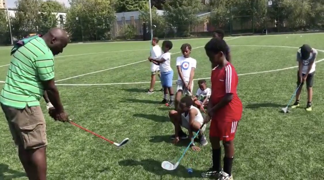 TheGolfTrust's tweet photo. @SkySportsGolf @incigolf We go into the heart of the community and bring golf to the people, create a pathway to the club and ensure the club is open and welcoming! Financial Support for UK charities like ours isn’t forthcoming from the golf world however, even if we consistently see thousands per year https://t.co/T4C7LHBIT2