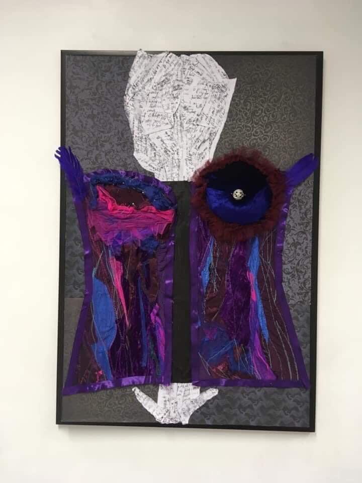 BoannC's tweet photo. Jo Marie Callaghan, Boann Art Collective #boannartcollective #drogheda #artwork #textiles https://t.co/ZxJnRT7mrK