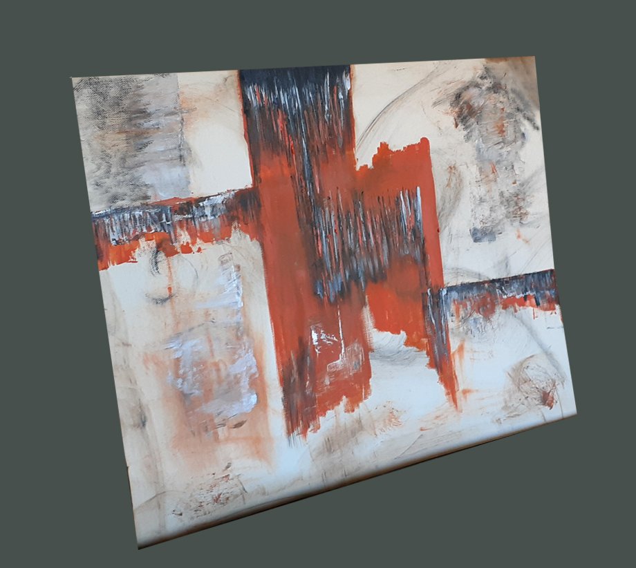darochart's tweet photo. Abstract Sketch 
Measure 40 cm.  50 cm.  
Oil on canvas
One Way Out https://t.co/eOw15DiYBC