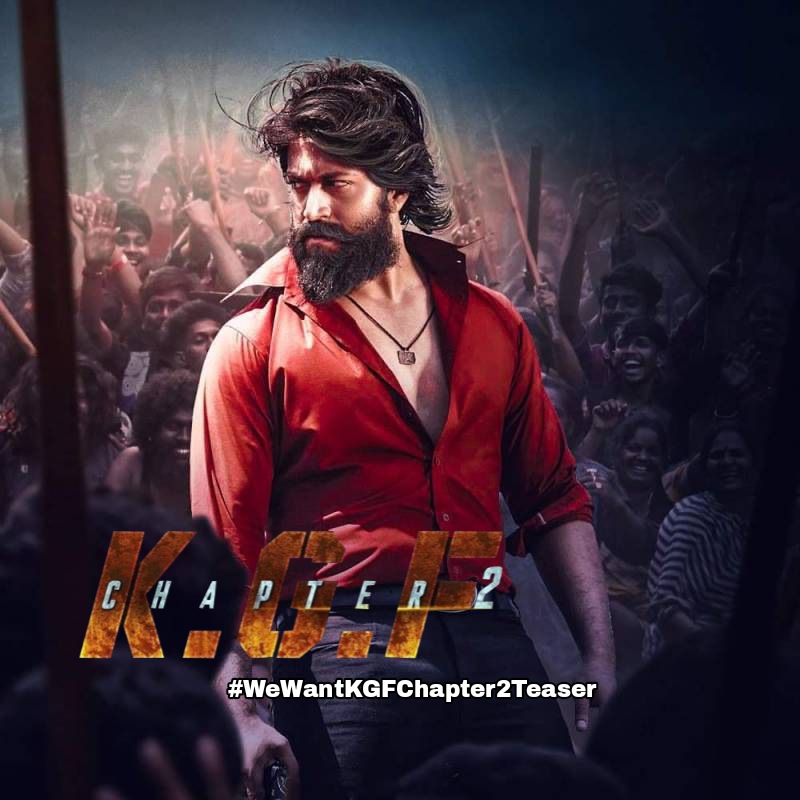 Spread_Yashism's tweet photo. #WeWantKGFChapter2Teaser
@prashanth_neel @Karthik1423 @VKiragandur @hombalefilms https://t.co/VLAc2ACjHF