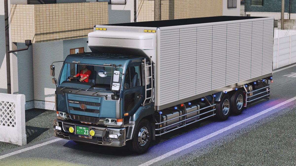 TosH_yo_R's tweet photo. #ETS2jp https://t.co/7BDoupwxOU